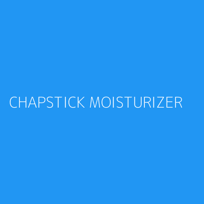 Product CHAPSTICK MOISTURIZER