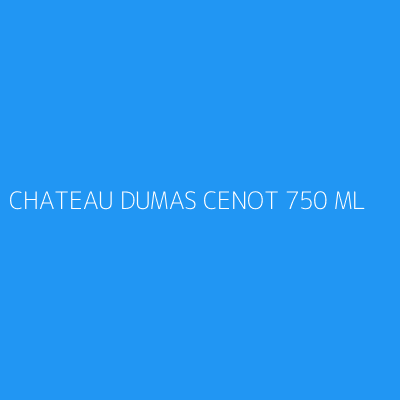 Product CHATEAU DUMAS CENOT 750 ML