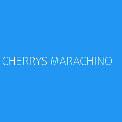 Product CHERRYS MARACHINO