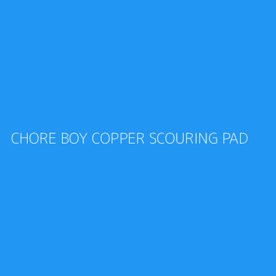 Product CHORE BOY COPPER SCOURING PAD