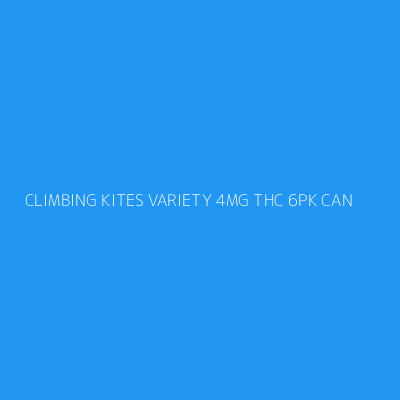 Product CLIMBING KITES VARIETY 4MG THC 6PK CAN