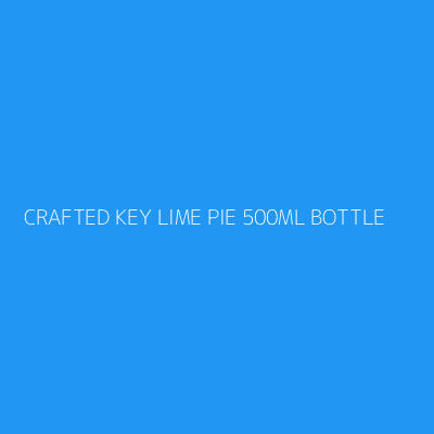 Product CRAFTED KEY LIME PIE 500ML BOTTLE