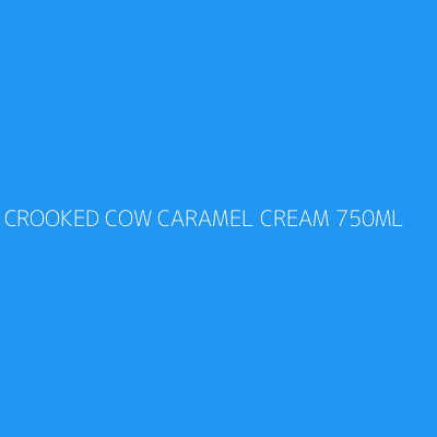 Product CROOKED COW CARAMEL CREAM 750ML