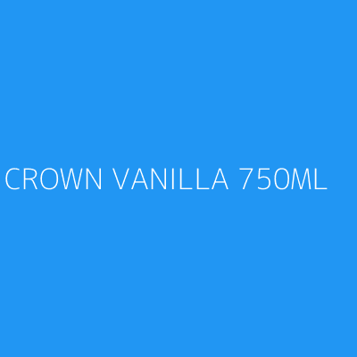 Product CROWN VANILLA 750ML