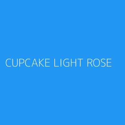 Product CUPCAKE LIGHT ROSE