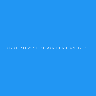Product CUTWATER LEMON DROP MARTINI RTD 4PK 12OZ
