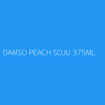 Product DAMSO PEACH SOJU 375ML