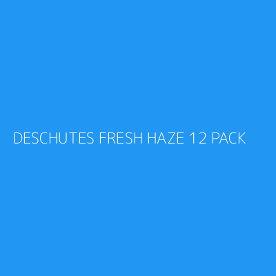 Product DESCHUTES FRESH HAZE 12 PACK