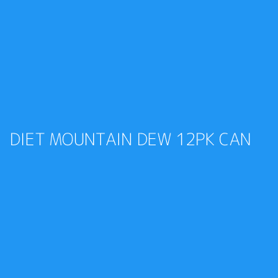 Product DIET MOUNTAIN DEW 12PK CAN