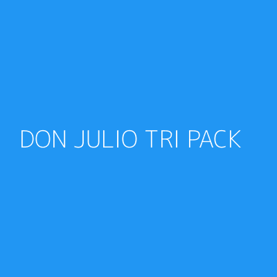 Product DON JULIO TRI PACK