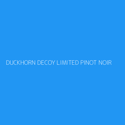 Product DUCKHORN DECOY LIMITED PINOT NOIR