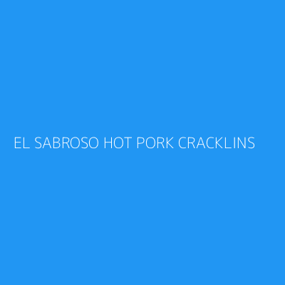 Product EL SABROSO HOT PORK CRACKLINS