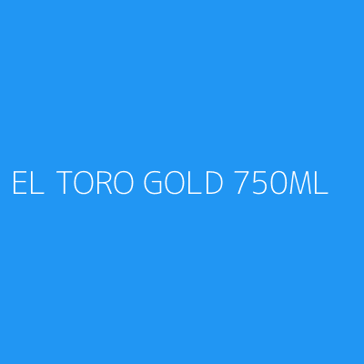 Product EL TORO GOLD 750ML
