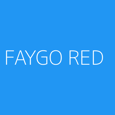 Product FAYGO RED