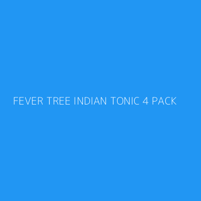 Product FEVER TREE INDIAN TONIC 4 PACK