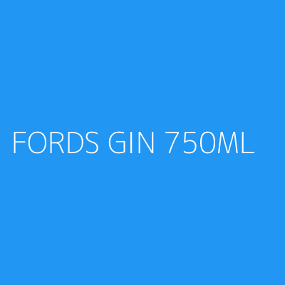 Product FORDS GIN 750ML