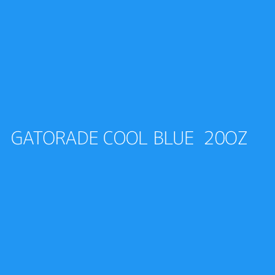 Product GATORADE COOL BLUE  20OZ