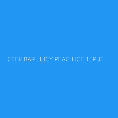 Product GEEK BAR JUICY PEACH ICE 15PUF