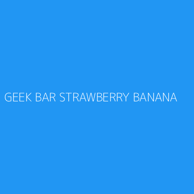 Product GEEK BAR STRAWBERRY BANANA