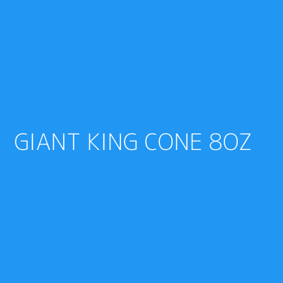 Product GIANT KING CONE 8OZ