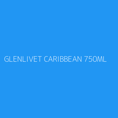 Product GLENLIVET CARIBBEAN 750ML