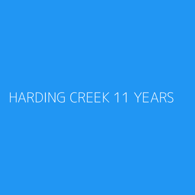 Product HARDING CREEK 11 YEARS
