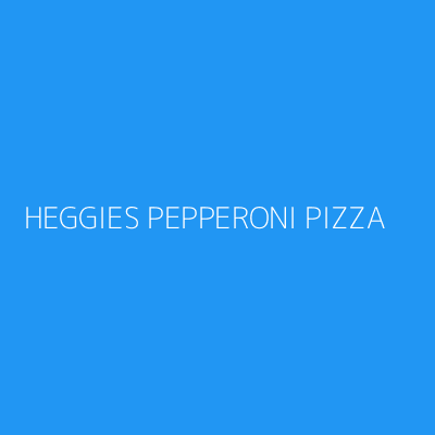 Product HEGGIES PEPPERONI PIZZA