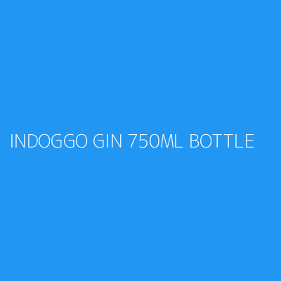 Product INDOGGO GIN 750ML BOTTLE