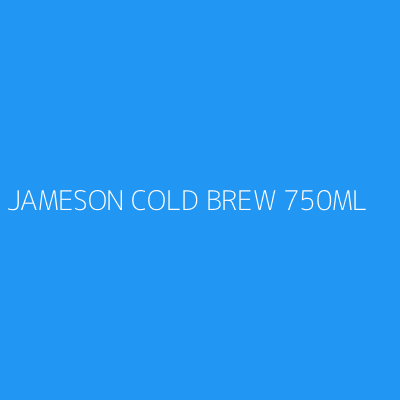 Product JAMESON COLD BREW 750ML