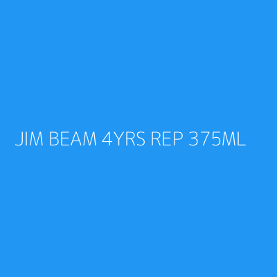 Product JIM BEAM 4YRS REP 375ML