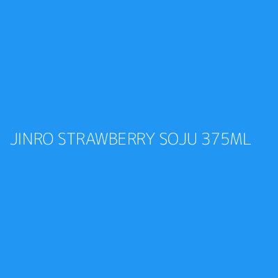 Product JINRO STRAWBERRY SOJU 375ML