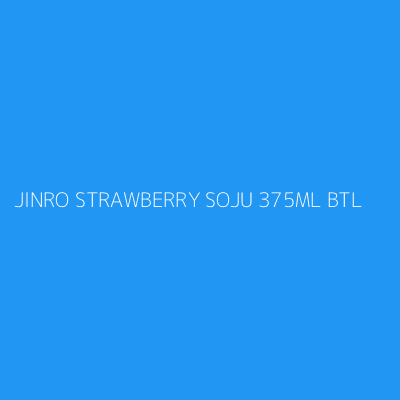 Product JINRO STRAWBERRY SOJU 375ML BTL