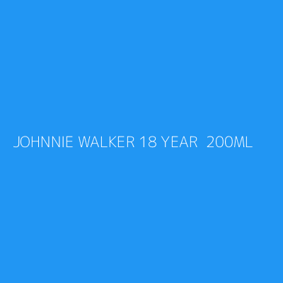 Product JOHNNIE WALKER 18 YEAR  200ML