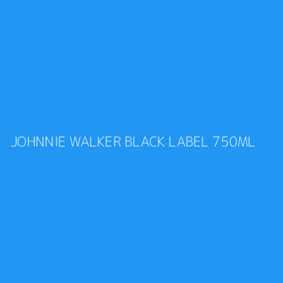 Product JOHNNIE WALKER BLACK LABEL 750ML