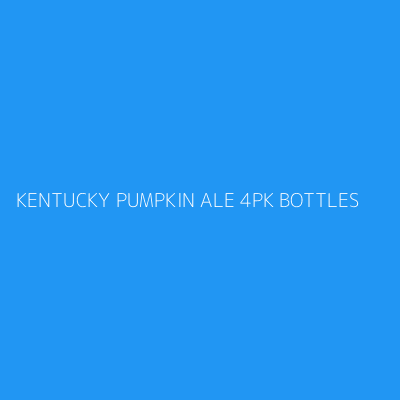 Product KENTUCKY PUMPKIN ALE 4PK BOTTLES