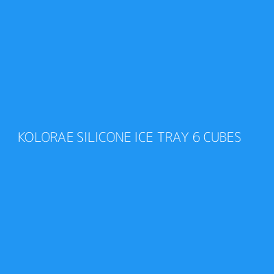 Product KOLORAE SILICONE ICE TRAY 6 CUBES