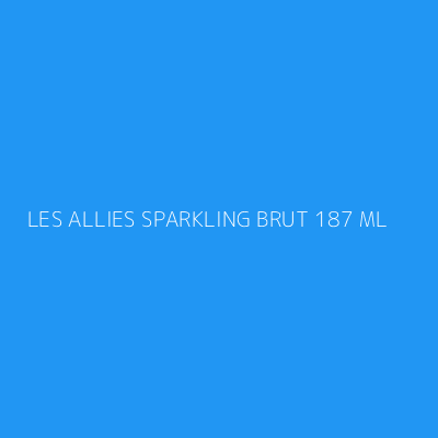 Product LES ALLIES SPARKLING BRUT 187 ML