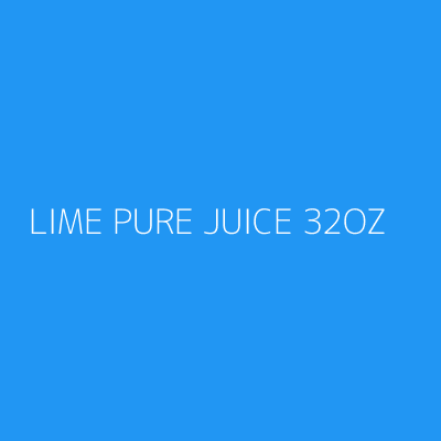 Product LIME PURE JUICE 32OZ