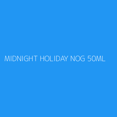 Product MIDNIGHT HOLIDAY NOG 50ML