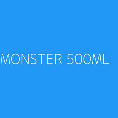 Product MONSTER 500ML