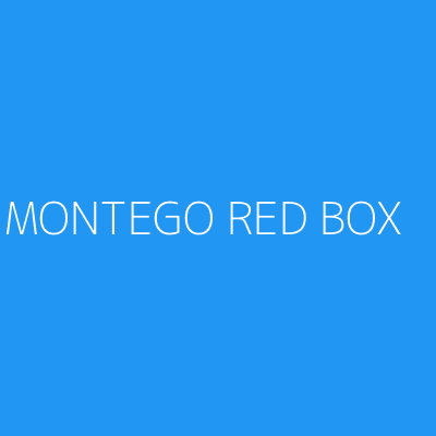 Product MONTEGO RED BOX