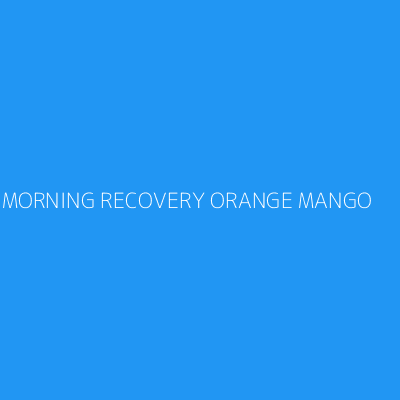 Product MORNING RECOVERY ORANGE MANGO