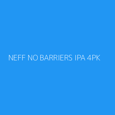 Product NEFF NO BARRIERS IPA 4PK