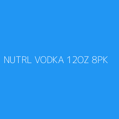 Product NUTRL VODKA 12OZ 8PK