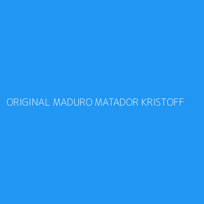 Product ORIGINAL MADURO MATADOR KRISTOFF