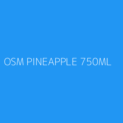 Product OSM PINEAPPLE 750ML