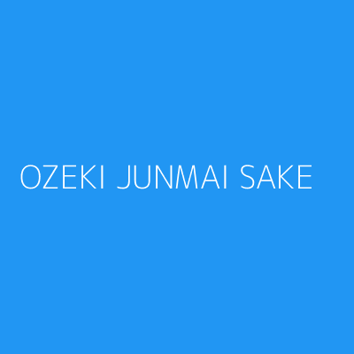 Product OZEKI JUNMAI SAKE