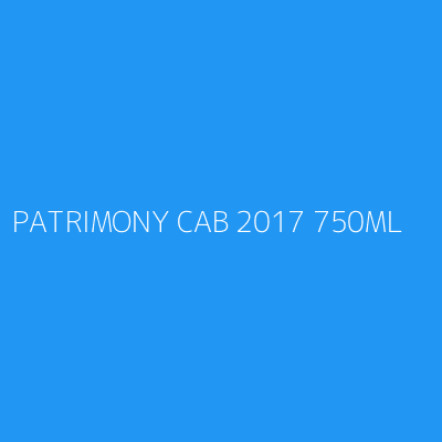 Product PATRIMONY CAB 2017 750ML