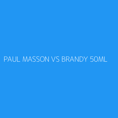 Product PAUL MASSON VS BRANDY 50ML