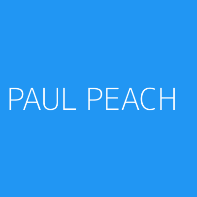 Product PAUL PEACH